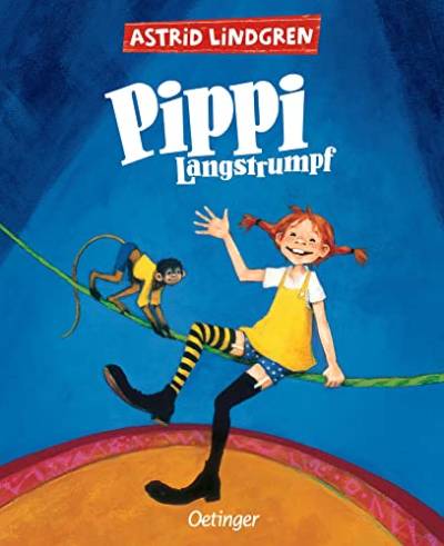 Pippi Langstrumpf 1: Astrid Lindgren Kinderbuch-Klassiker mit farbigen Bildern von Katrin Engelking. Oetinger Kinderbuch zum Vorlesen oder Selbstlesen. Für Kinder ab 6 Jahren
